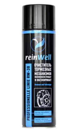 очиститель! тормозных механизмов RW-38 0,5L\ 3239 REINWELL