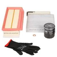 Компл. фильтров для а/м Renault Duster 10- 1.6i дв. H4M масл+возд+салон CRKIT101 CRKIT1010 CARVILLE RACING