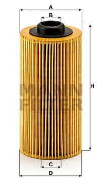Фильтр масляный BMW 5 (E34,E39),7 (E32,E38),X5 (E53) MANN HU9384X MANN FILTER