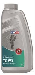Масло моторное 2-х тактное LUXE TC-W3 2T TC TC-W3 полусинтетическое 1 л 581 LUXE OIL