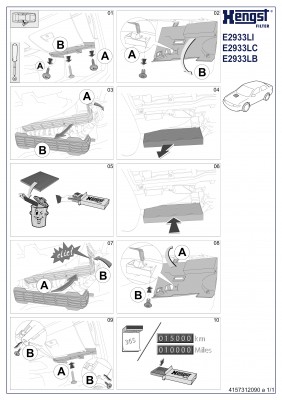 фильтр салона!\ BMW Z4 03> E2933LI HENGST