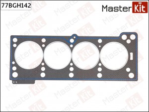 Прокладка ГБЦ RENAULT E7J 634, E7J 635, E7J 780, K7J 700, K7J 701, E7F 700, E7F  77BGH142 MASTER KIT