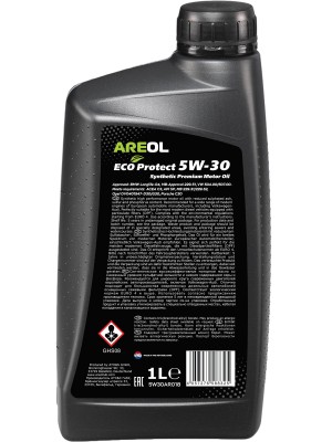 AREOL ECO Protect 5W30 (1L) масло моторное! синт ACEA C3, API SP, VW 504.00/507. 5W30AR018 AREOL