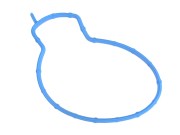 прокладка дросельной заслонки! 1253027\ Ford Mondeo III 07> 1125762SX STELLOX