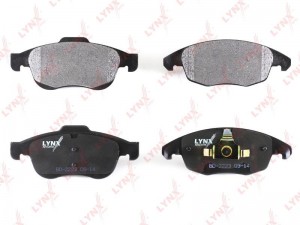Колодки тормозные дисковые передние BD-2223 LYNXAUTO