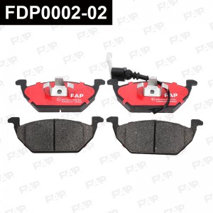 Тормозные колодки дисковые смесь CERAMIC FDP0002-02 FDP0002-02 FAP
