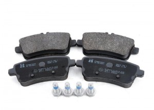 колодки дисковые !задн. 116x50x18 \ MB W166 ML250/GL350 2.5CDI/3.5CDI 11> 252151901 ZIMMERMANN