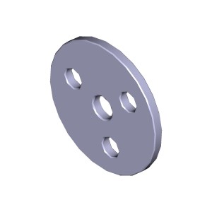 Пластина ЯМЗ-534,536 шестерни промежуточной компрессора АВТОДИЗЕЛЬ 5340350950810 YAMZ