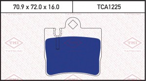 MB W220 98> 70.9x68.8x16ММ TCA1225 TATSUMI