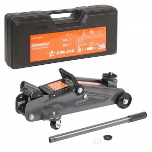 Домкрат подкатной 2 т AIRLINE 135 - 330 мм в кейсе AJ-2F-330K AIRLINE