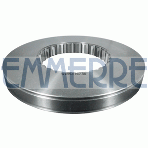 Диск тормозной (невентил) Volvo FH12/16 960374 EMMERRE