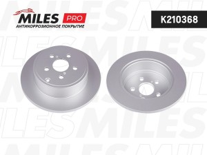 Диск тормозной задний (серия PRO с антикоррозионным покрытием) D280мм. TOYOTA AV K210368 MILES