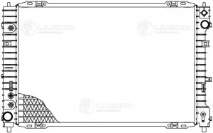 Радиатор охл. для а/м Ford Escape (00-)/(07-)/Maverick (00-)/Mazda Tribute (00-) LRC 1073 LUZAR
