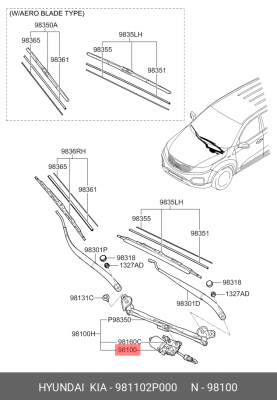 981102P000 981102P000 HYUNDAI KIA