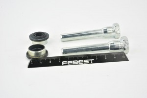 Втулка направляющая суппорта тормозного переднего комплект 2074-FLAVF-KIT 2074FLAVFKIT FEBEST