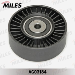Ролик ремня приводного AUDI A4/A6/Q7/VW TOUAREG 2.7D/3.0D 03- AG03184 AG03184 MILES