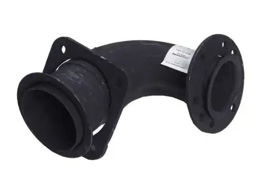 Патрубок КАМАЗ-ЕВРО приемный короткий нержавейка MEGAPOWER 120-12-010 MEGA POWER