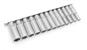 Набор головок 3/8" 13 пр (6-ти гр головки 7-19мм) удлиненые /ДЕЛО ТЕХНИКИ/ 610313 DELO TEHNICI