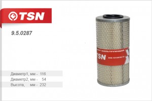 фильтр масляный!  МАЗ 5335/5334/5440/5549/53371 950287 TSN