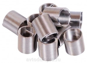 Набор резьбовых вставок (10 предметов) "АвтоDело" (М8) 40389 AVTO DELO