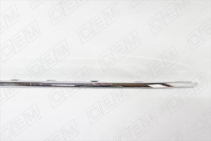 Молдинг бампера заднего центральный Volkswagen Polo sedan 5 2015-2020, хромирова OEM3721 OEMPARTS