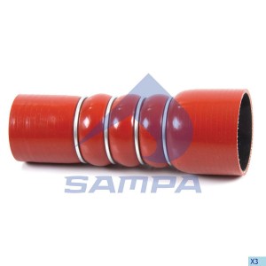 Патрубок интеркулера 65*50*180 MAN L/M 2000/Lions Bus 021015 SAMPA
