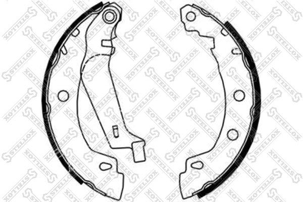 Колодки тормозные CHERY Amulet (03-08) задние барабанные STELLOX 731-100-SX STELLOX