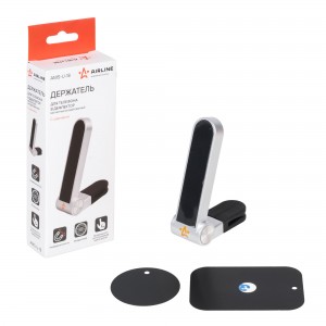 Держатель телефона на дефлектор магнитный AIRLINE AMS-U-18 AIRLINE