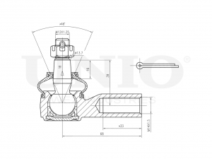 Наконечник рулевой SSP-10056 UNIO