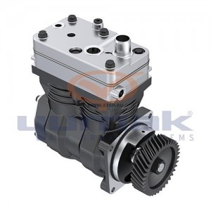 Компрессор воздушный 2-х цилиндровый 636 см3 Тормозной Компрессор 01.06.048 YUMAK