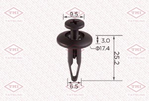 КРЕПЕЖ (КЛОП) TJB1401 TATSUMI