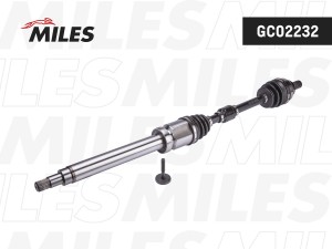 Приводной вал FORD C-MAX(1.8i) 04-10, FOCUS II(1.6D 1.8i) 04-12, - правый GC0223 GC02232 MILES