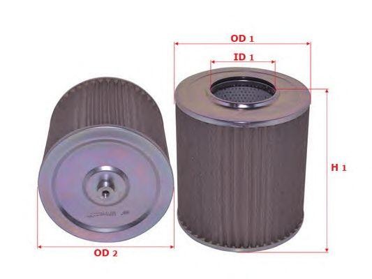 Фильтр гидравлический HYUNDAI R210 (в баке) SAKURA H2801 SAKURA