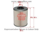 Фильтр топливный F-10191 SAKURA