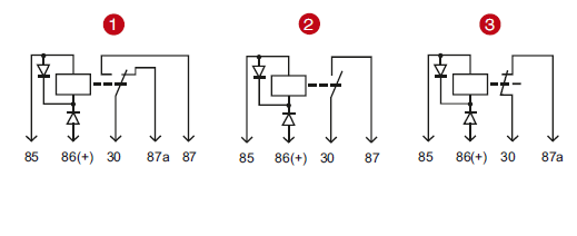 Реле электромагнитное 24V 5-ти контактное 20/10А переключ. с кронштейном (диодна 1933777 AVAR