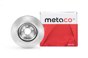 Диск тормозной передний вентилируемый 3050395 METACO