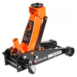 Домкрат подкатной 3т INDUSTRY с зубч.мех. (MIN - 140мм, MAX - 470мм) (AJ-3F-460) AJ3F460 AIRLINE