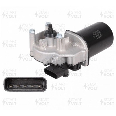 Моторедуктор стеклооч. для а/м Kia Optima (10-) (VWF 08907) VWF 08907 START VOLT