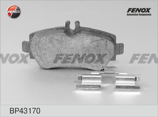 Колодки MERCEDES A CLASS W168 97-04 BP43170 BP43170 FENOX