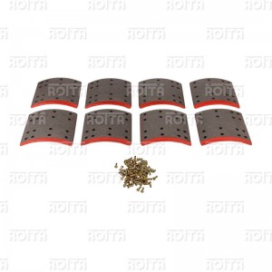 Накладки тормозные 19557 SMB 419х203 (5х15) (с заклёпками) ->100000км R19116 ROTTA