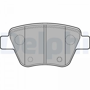 LP2178 колодки дисковые з.\ Audi A3, VW Golf, Skoda Yeti/Superb 1.2-3.2 08> LP2178 DELPHI