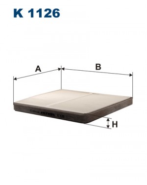 Фильтр воздушный салона VOLVO C70,S60,S80,V70,XC70,XC90 FILTRON K1126 FILTRON