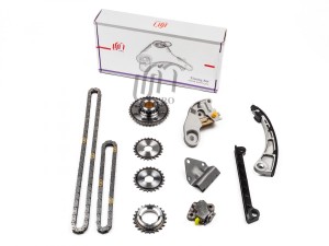 Комплект ГРМ Suzuki J20A SX4, Vitara, полный (2-цепи+ натяжители+ успокоители, з 42CDC145 UNITED MOTORS PRO