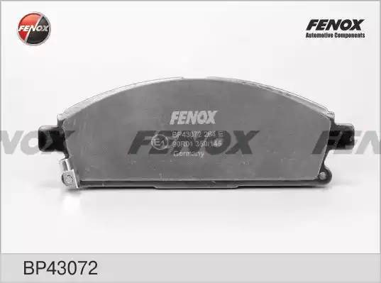 Колодки тормозные дисковые Nissan X-trail 01- BP43072 FENOX