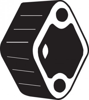 Крепление глушителя PEUGEOT 205,405 BOSAL 255-475 BOSAL