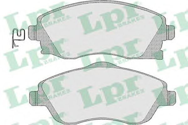 Комплект тормозных колодок 05P1004 05P1004 LPR