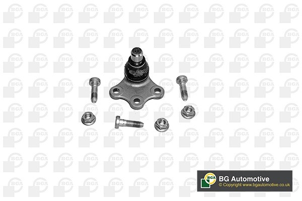 опора шаровая нижняя!\ Citroen C3/C-Elysee II 1.1-1.6/1.4-1.6D 09> SJ1413 BG AUTOMOTIVE