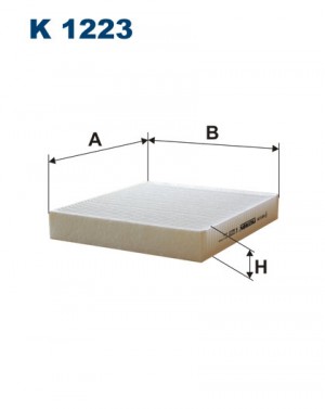 Фильтр воздушный салона CHEVROLET Cruze (09-) OPEL Astra J,Insignia FILTRON K1223 FILTRON