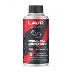 Промывка масляной системы двигателя 4Т 190мл MOTO LAVR LN7717 LAVR