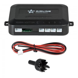 Парктроник на 4 датчика (черные), беспроводной LED дисплей (APS-WL-04) APS-WL-04 AIRLINE